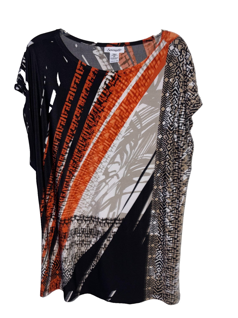 Serengeti Lightweight Printed Long Sleeve Blouse XL